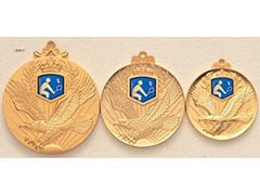 バドミントンメダル fj-xma80-badminton