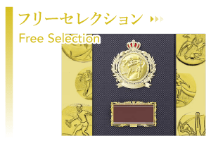 フリーセレクション楯