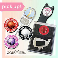 ゴルフ関連商品、クリップアンドマーカー、女性向けゴルフ記念品