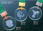 クリスタルメダル FJ-FMK75-1(鳳凰)