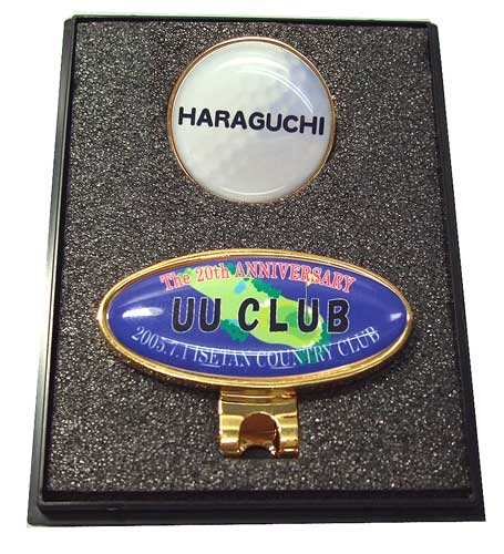 D-DCD ゴルフ用楕円クリップマーカー